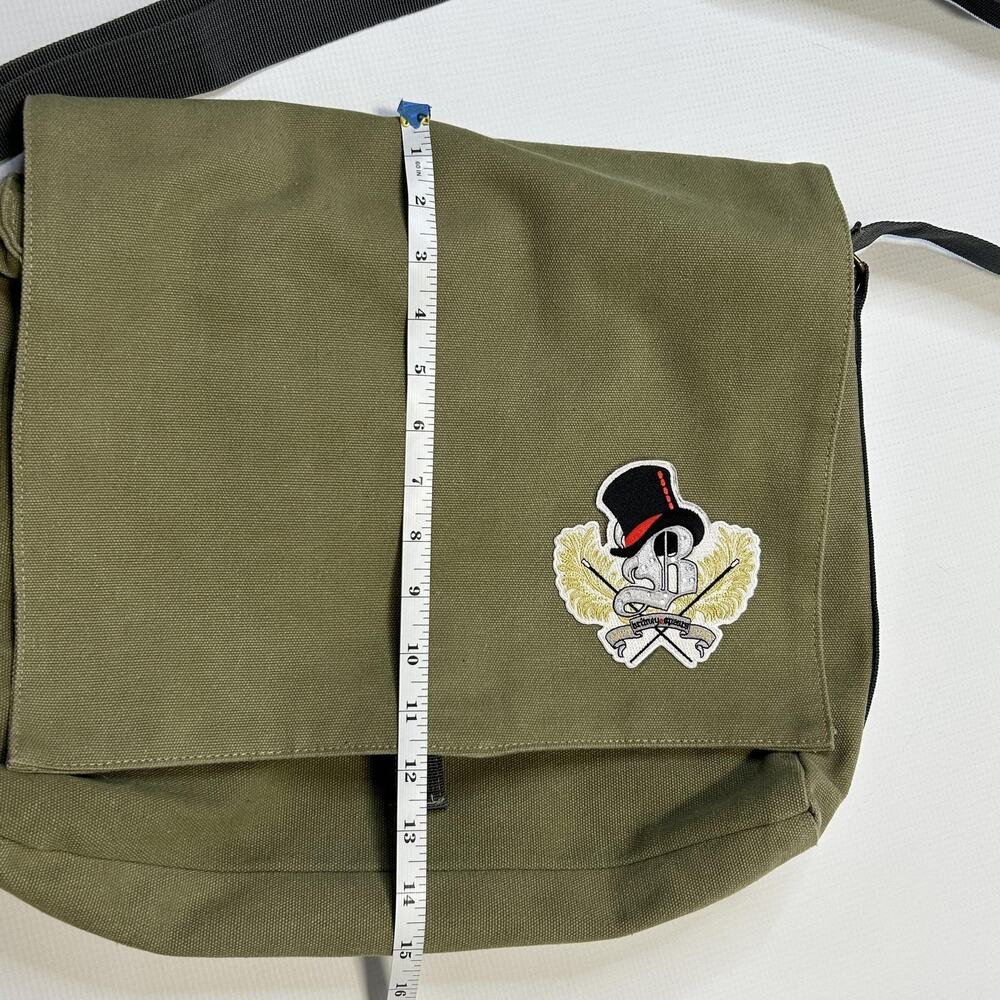 Britney Spears Canvas Messenger Bag Crossbody Music Band Patch Shoulder - Picture 4 of 12